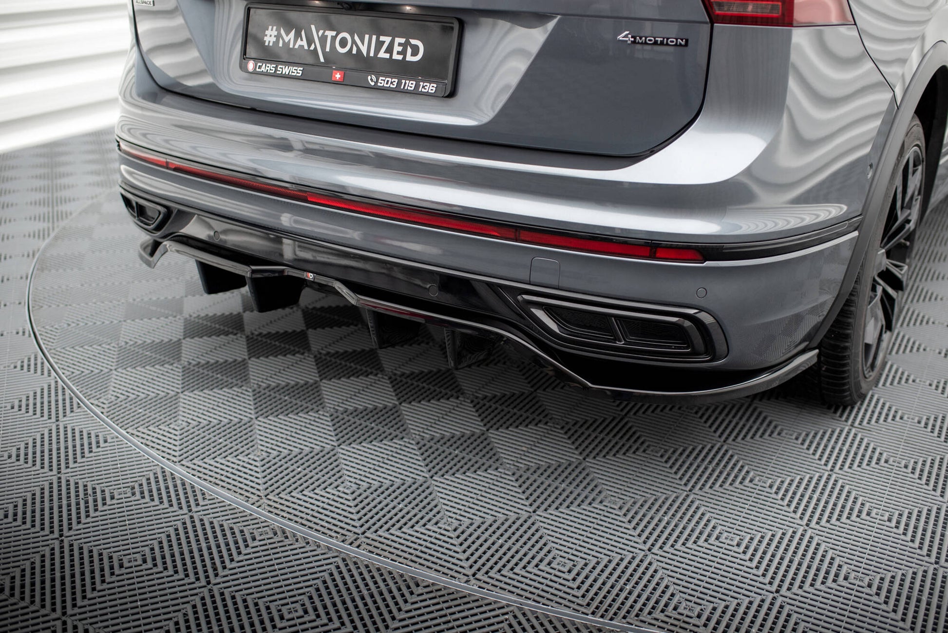 Maxton Design Splitter Post. - Volkswagen Tiguan Mk2 Facelift