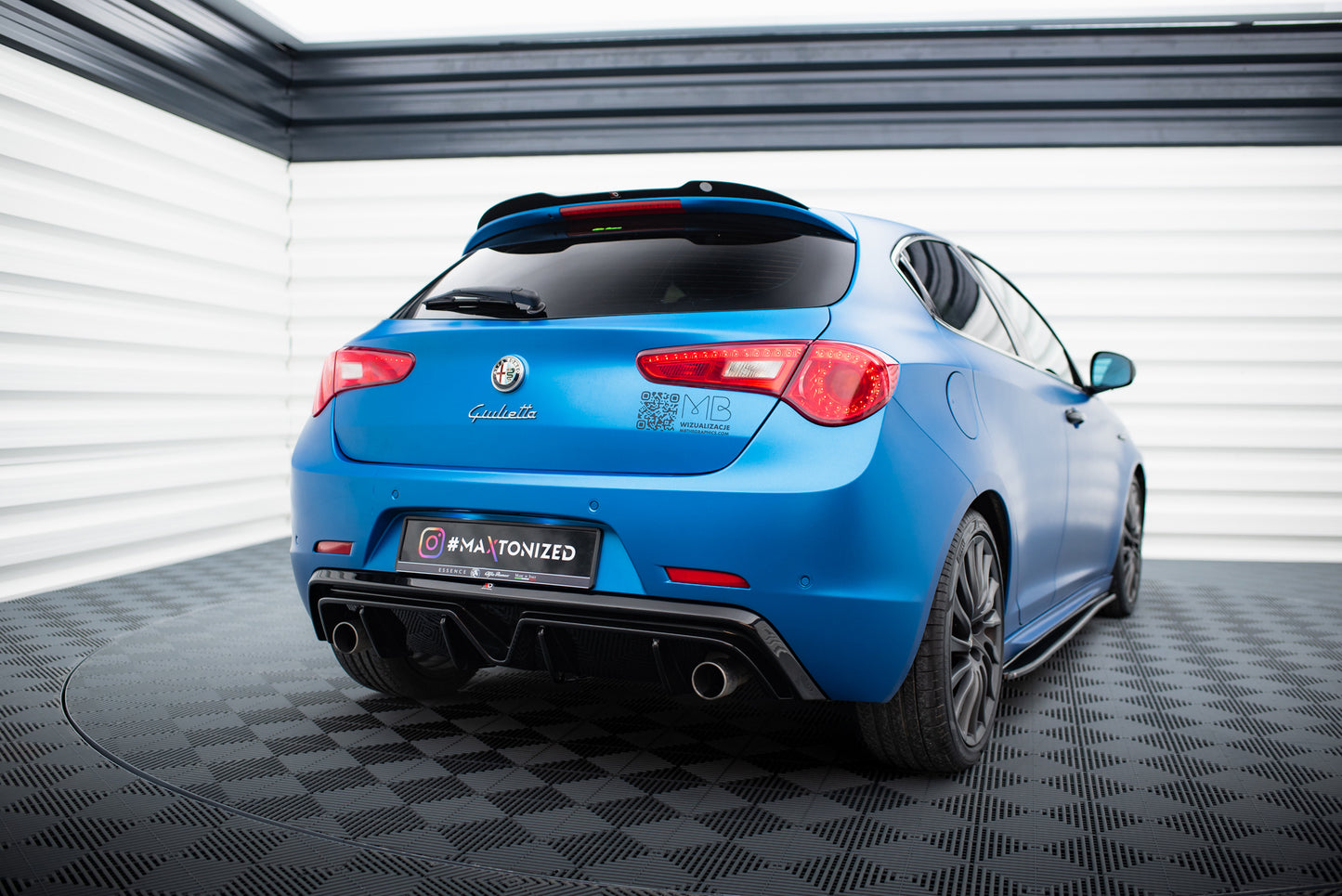 Maxton Design Pannello Sottoscocca Post. - Alfa Romeo Giulietta Facelift - img 2