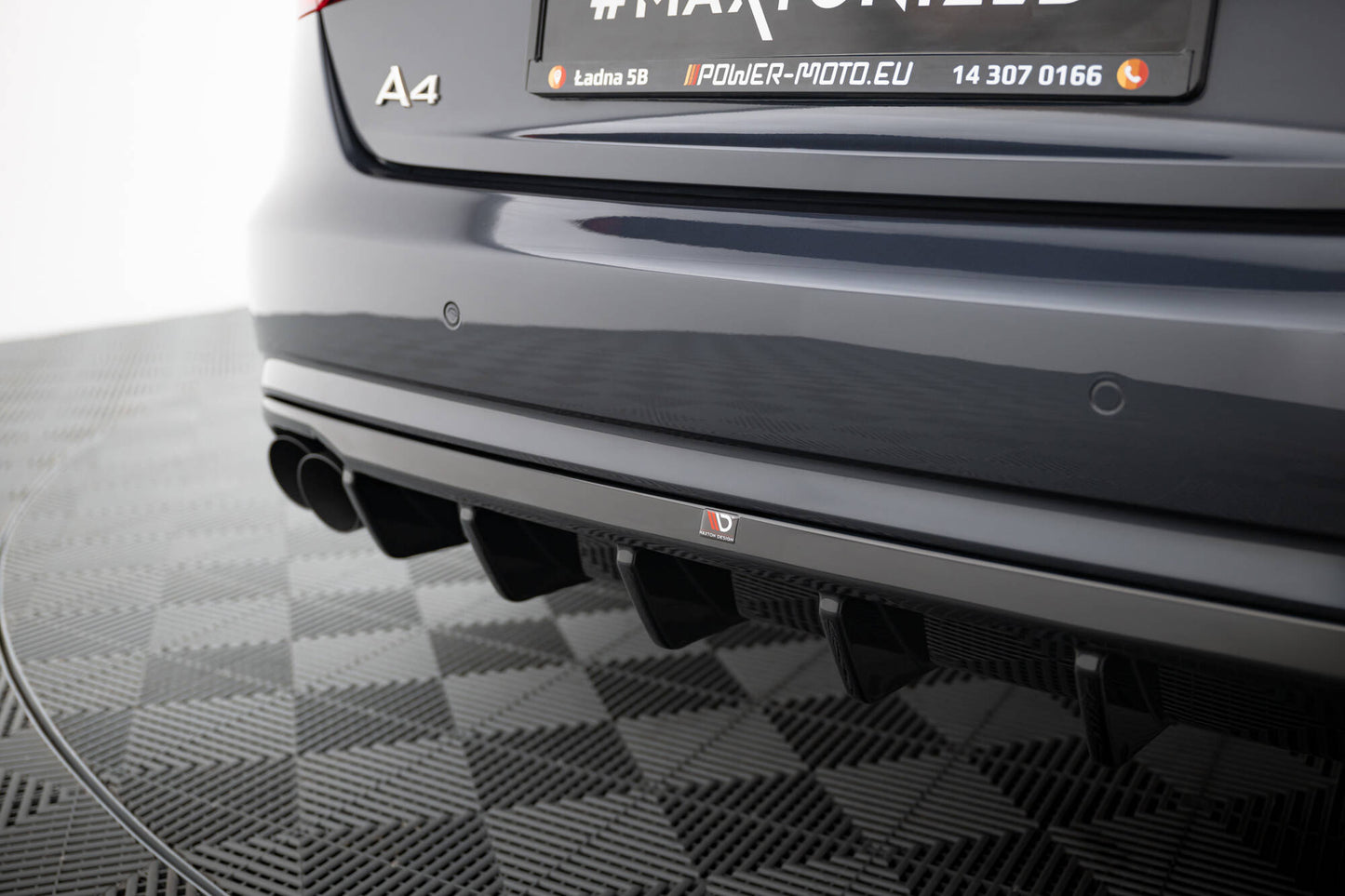 Maxton Design Pannello Sottoscocca Post. - Audi A4 B8 FL - img 2