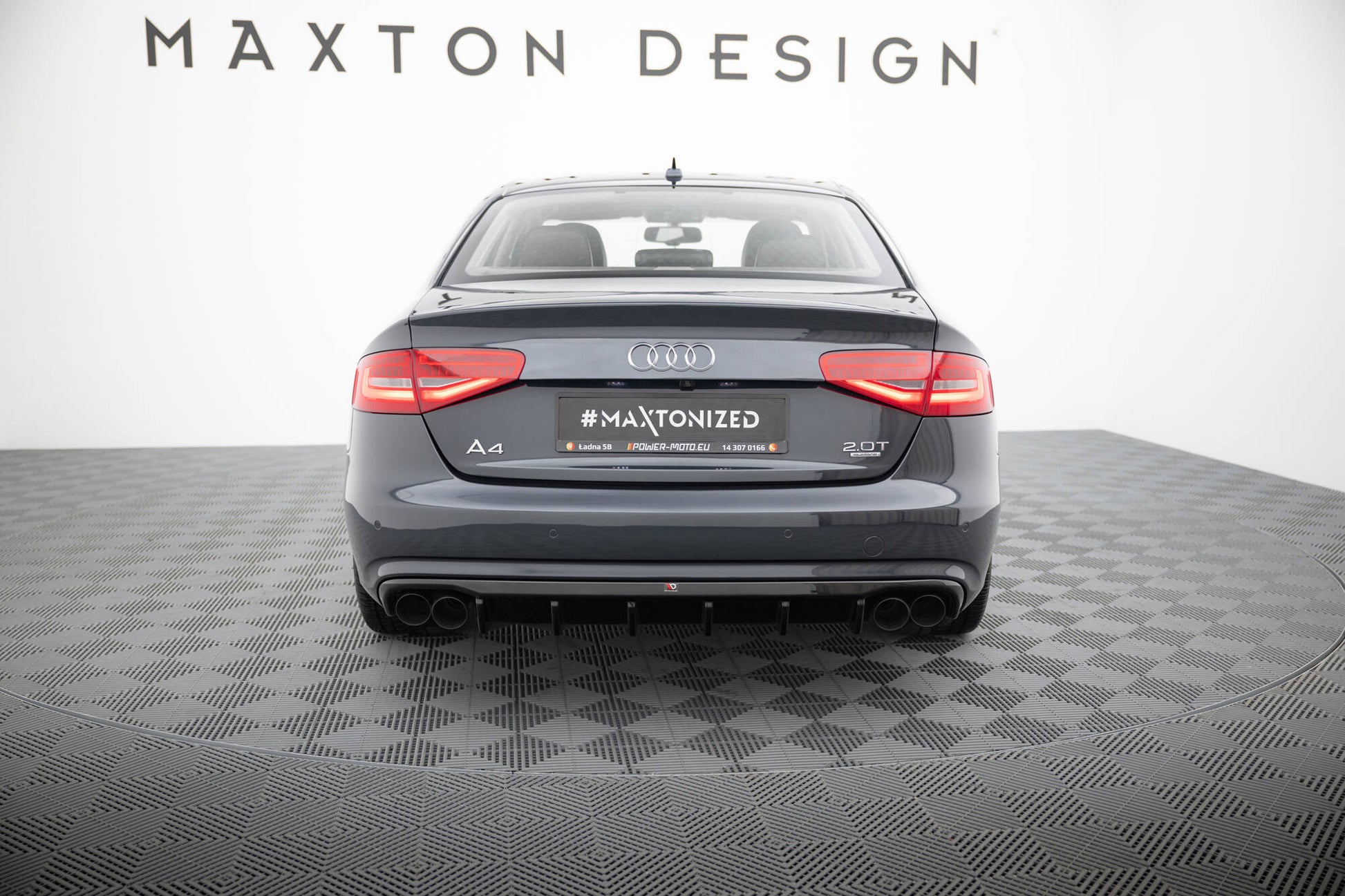 Maxton Design Pannello Sottoscocca Post. - Audi A4 B8 FL - img 3
