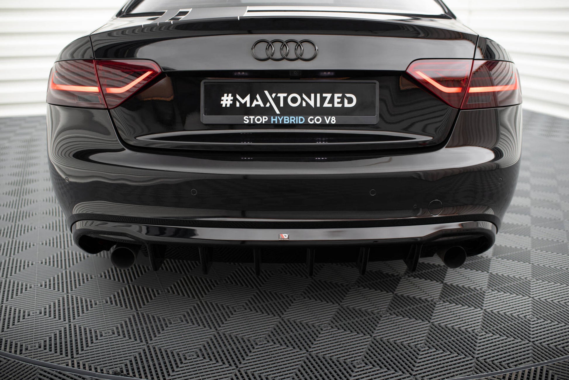 Maxton Design Pannello Sottoscocca Post. - Audi A5 8T