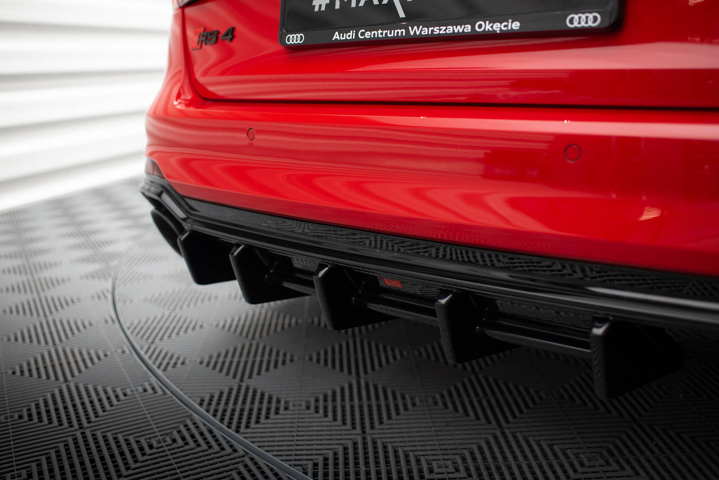 Maxton Design Pannello Sottoscocca Post. - Audi RS4 B9 - img 5