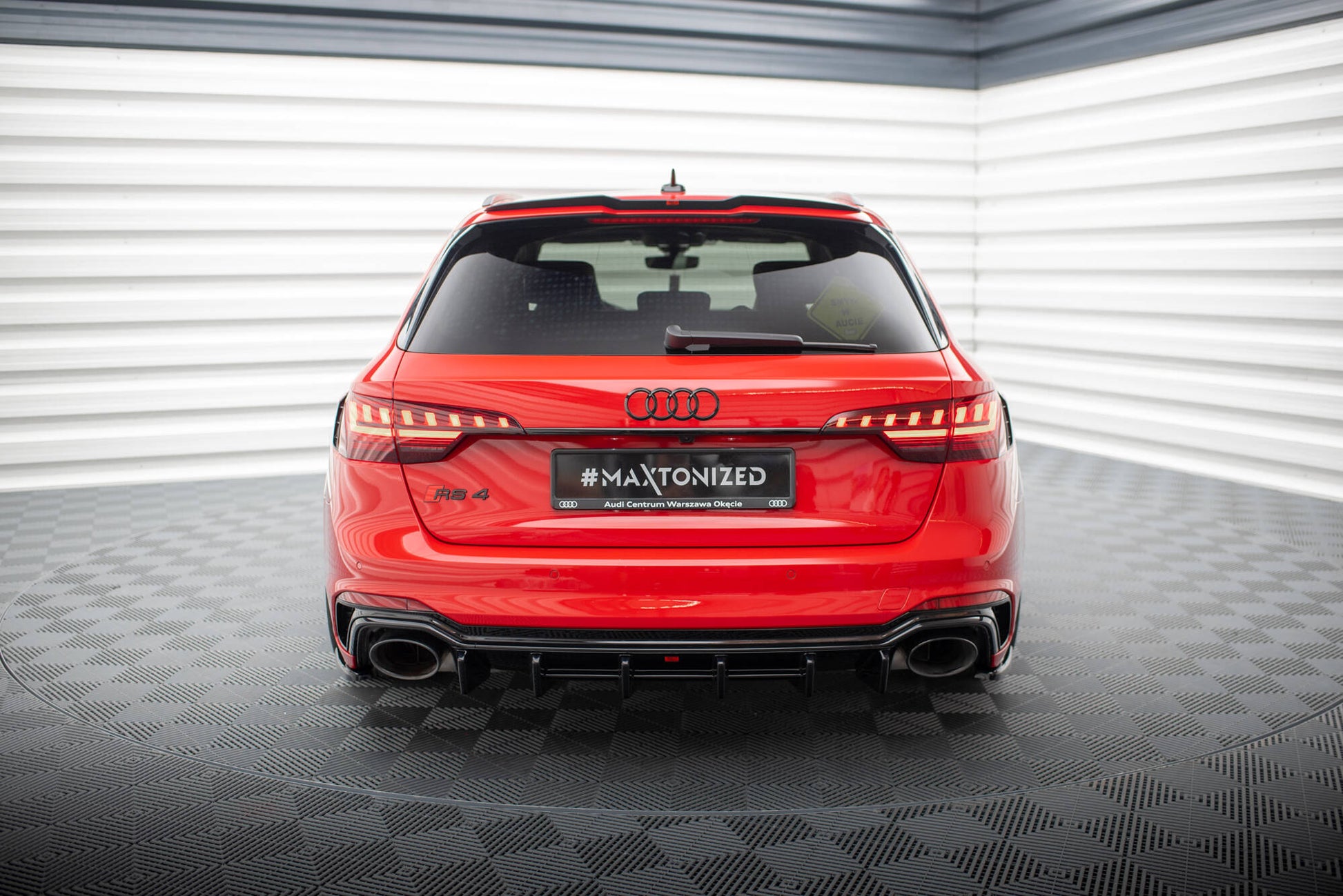 Maxton Design Pannello Sottoscocca Post. - Audi RS4 B9 - img 4