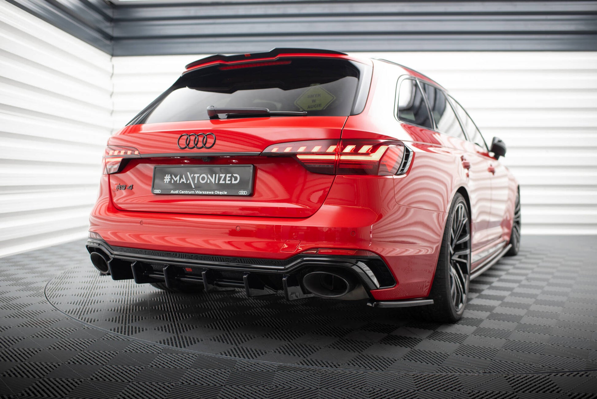Maxton Design Pannello Sottoscocca Post. - Audi RS4 B9