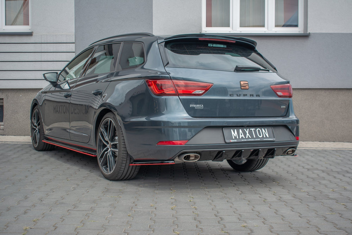 Maxton Design Pannello Sottoscocca Post. V.1 - Seat Leon Cupra Mk3 Facelift - img 2