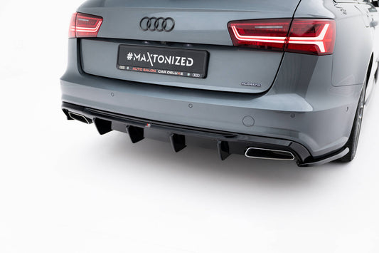 Maxton Design Pannello Sottoscocca Post. V.2 - Audi A6 C7 FL