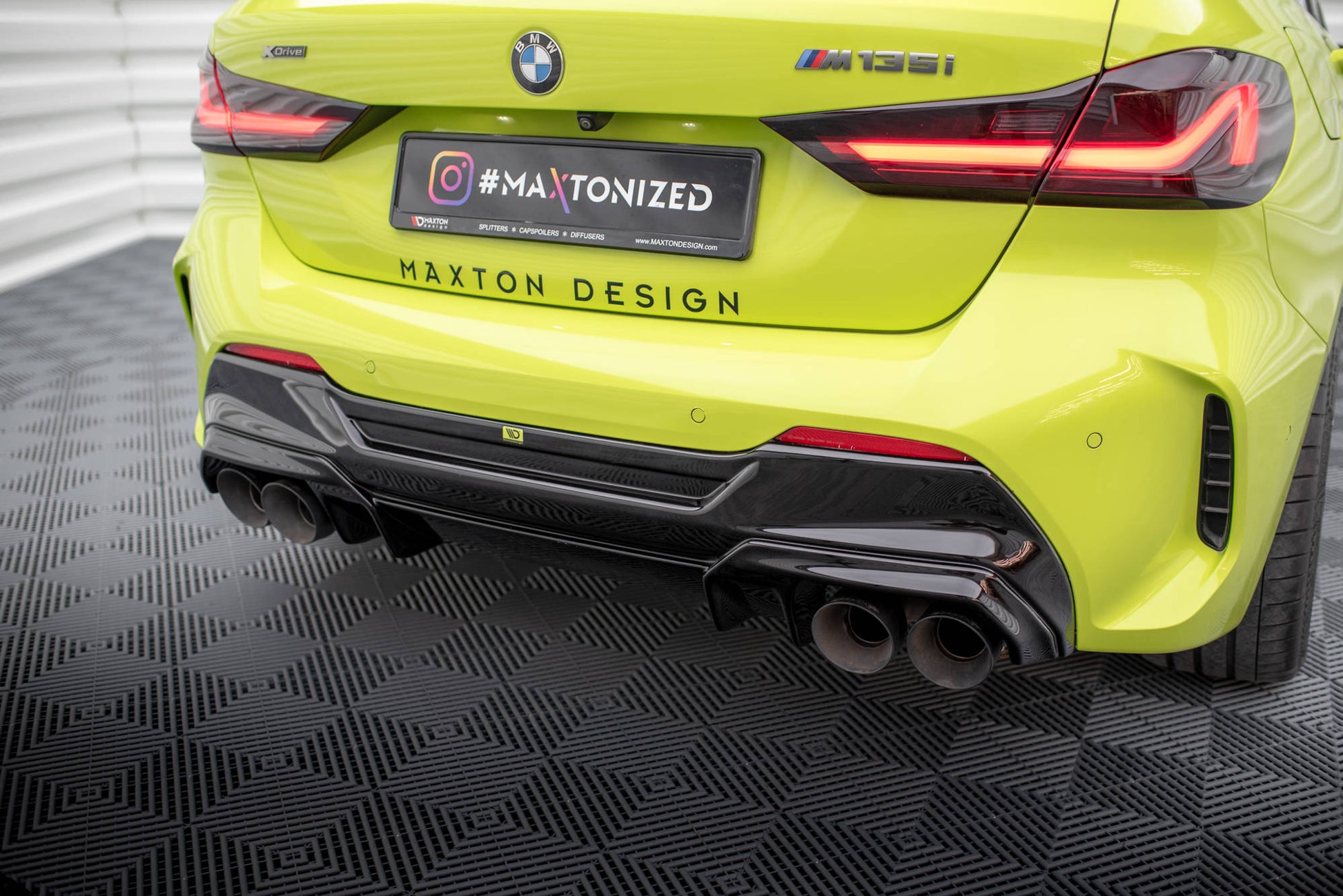 Maxton Design Pannello Sottoscocca Post. V.2 - BMW Serie 1 F40
