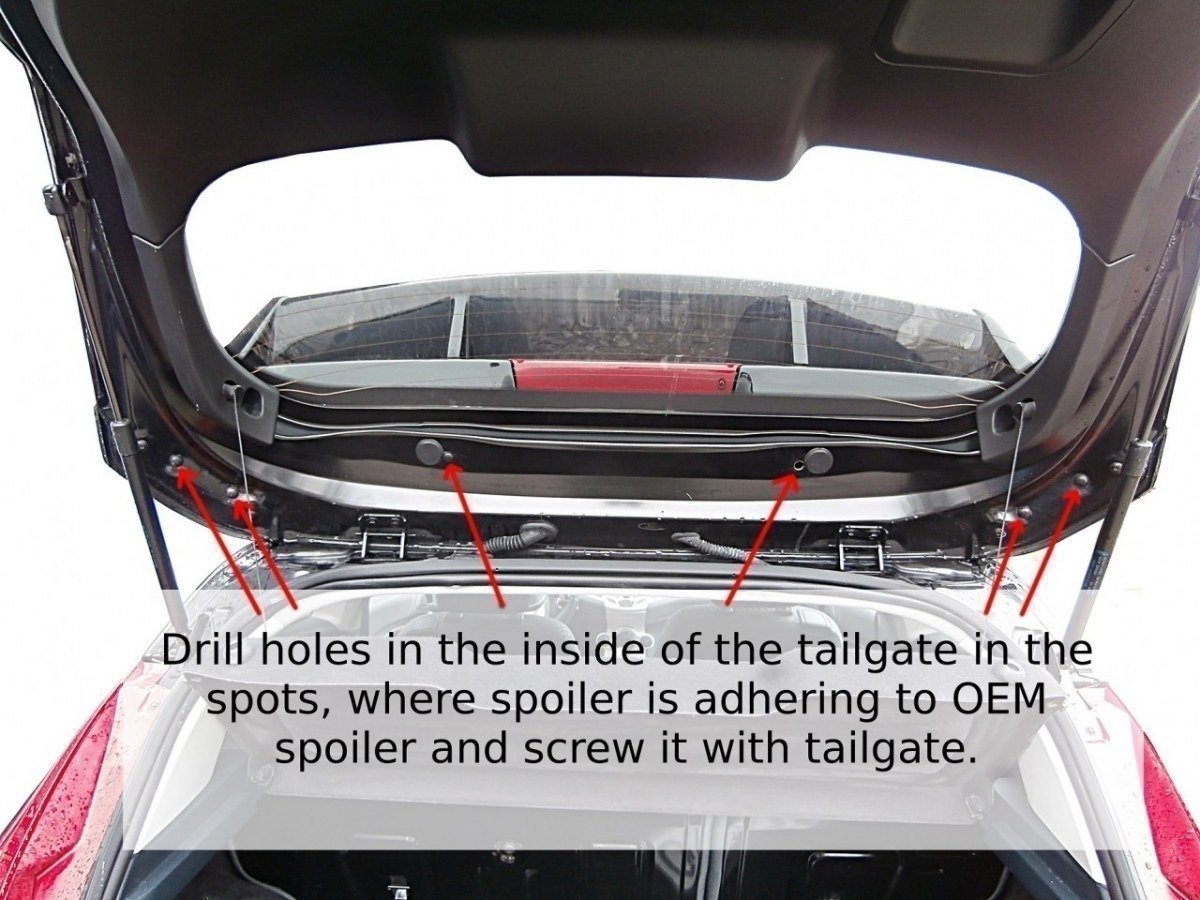 Maxton Design Spoiler Tetto - Ford Fiesta Mk7 - img 4