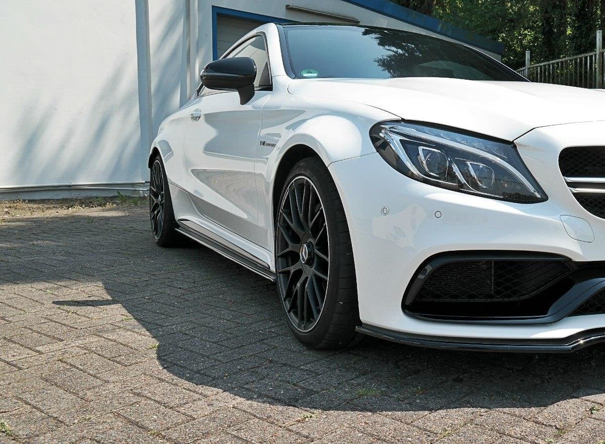 Maxton Design Minigonne Laterali - Mercedes C Klasa C63 AMG - img 2