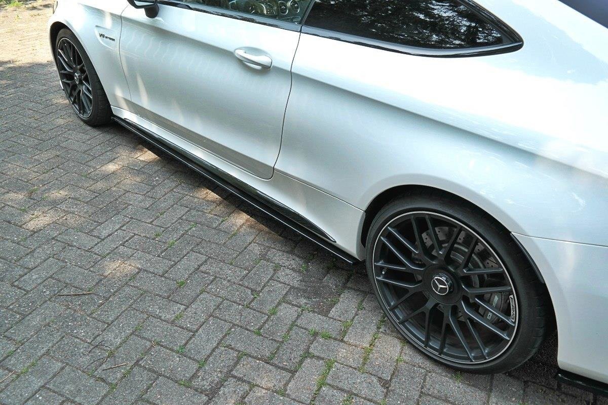 Maxton Design Minigonne Laterali - Mercedes C Klasa C63 AMG - img 3