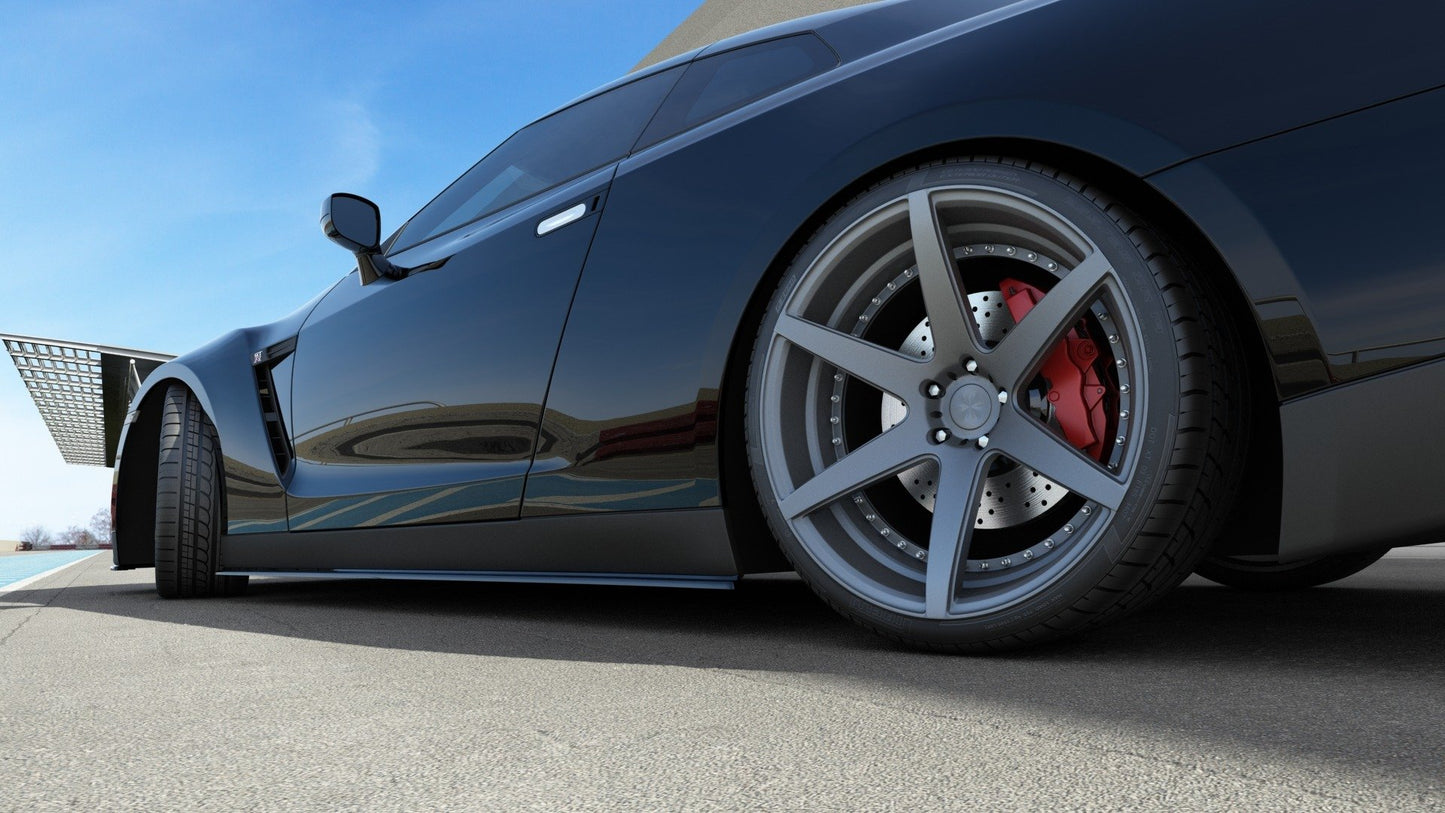 Maxton Design Minigonne Laterali - Nissan GT-R - img 2