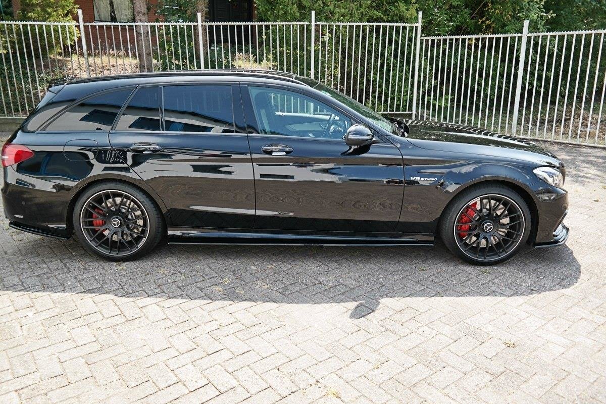 Maxton Design Minigonne Laterali V.1 - Mercedes C Klasa C63 AMG - img 2