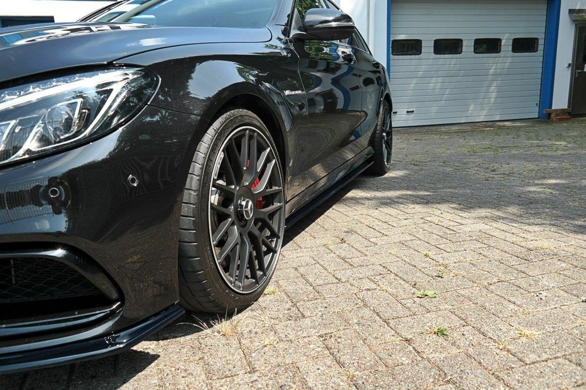 Maxton Design Minigonne Laterali V.1 - Mercedes C Klasa C63 AMG - img 3