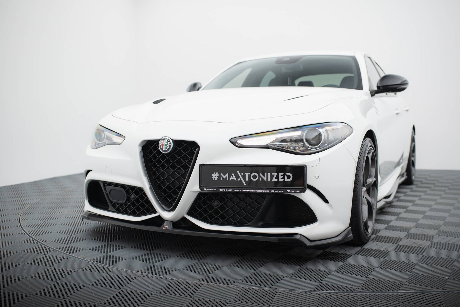 Maxton Design Set Splitter - Alfa Romeo Giulia Qaudrifoglio - img 4