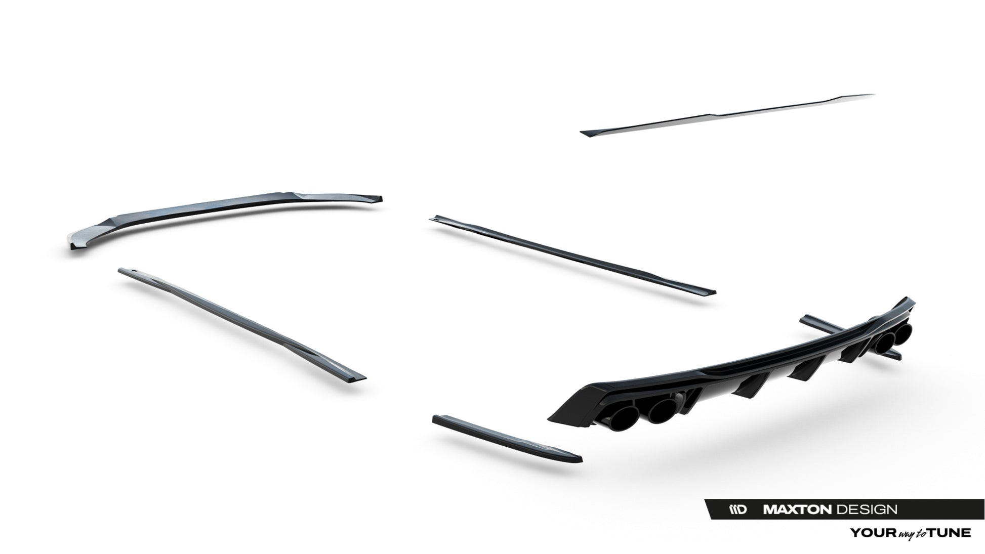 Maxton Design Set Splitter - Audi A6 C8 - img 22