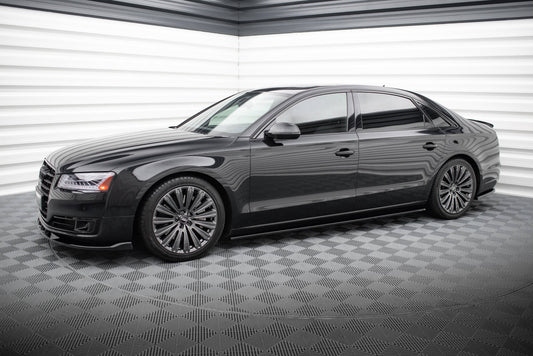 Maxton Design Set Splitter - Audi A8 D4 FL