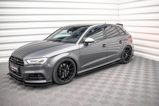 Maxton Design Set Splitter - Volkswagen Polo GTI Mk6 Facelift