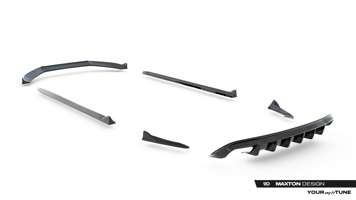 Maxton Design Set Splitter - Audi A4 B8 - img 17