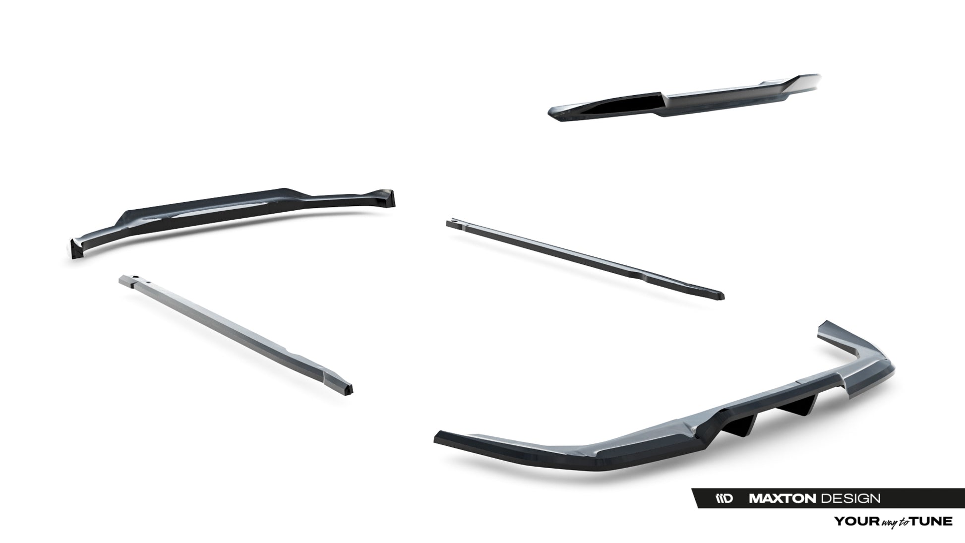 Maxton Design Set Splitter - BMW Serie 1 M-Pack - img 14