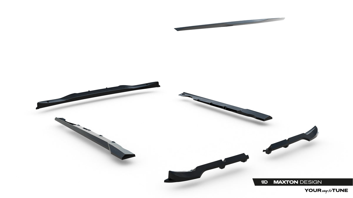 Maxton Design Set Splitter - Brabus Smart C451 Facelift - img 13