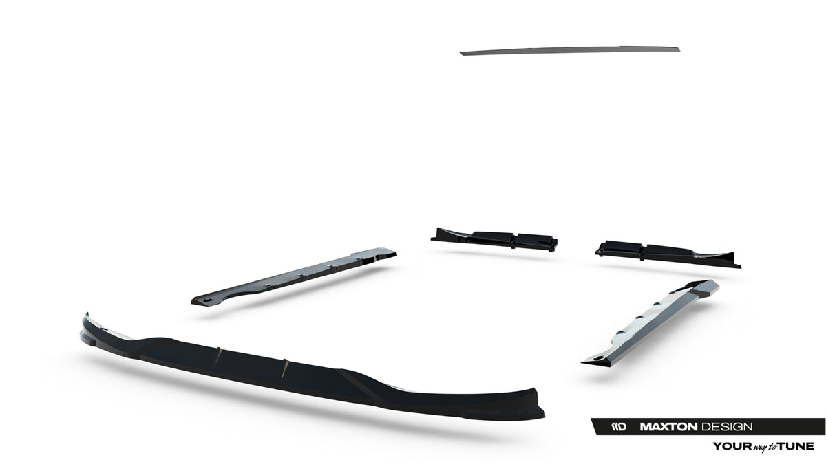 Maxton Design Set Splitter - Brabus Smart C451 Facelift - img 15