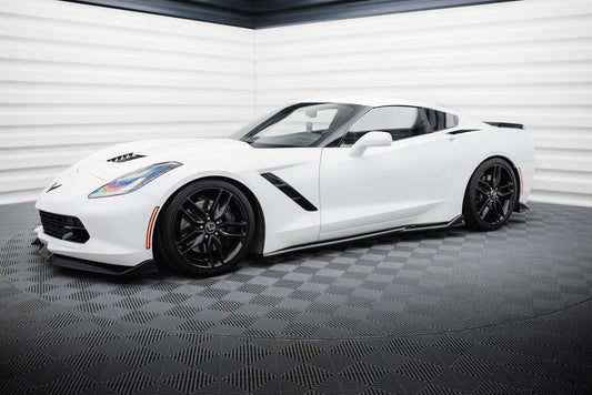 Maxton Design Set Splitter - Chevrolet Corvette C7