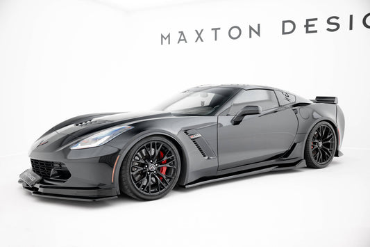 Maxton Design Set Splitter - Chevrolet Corvette C7