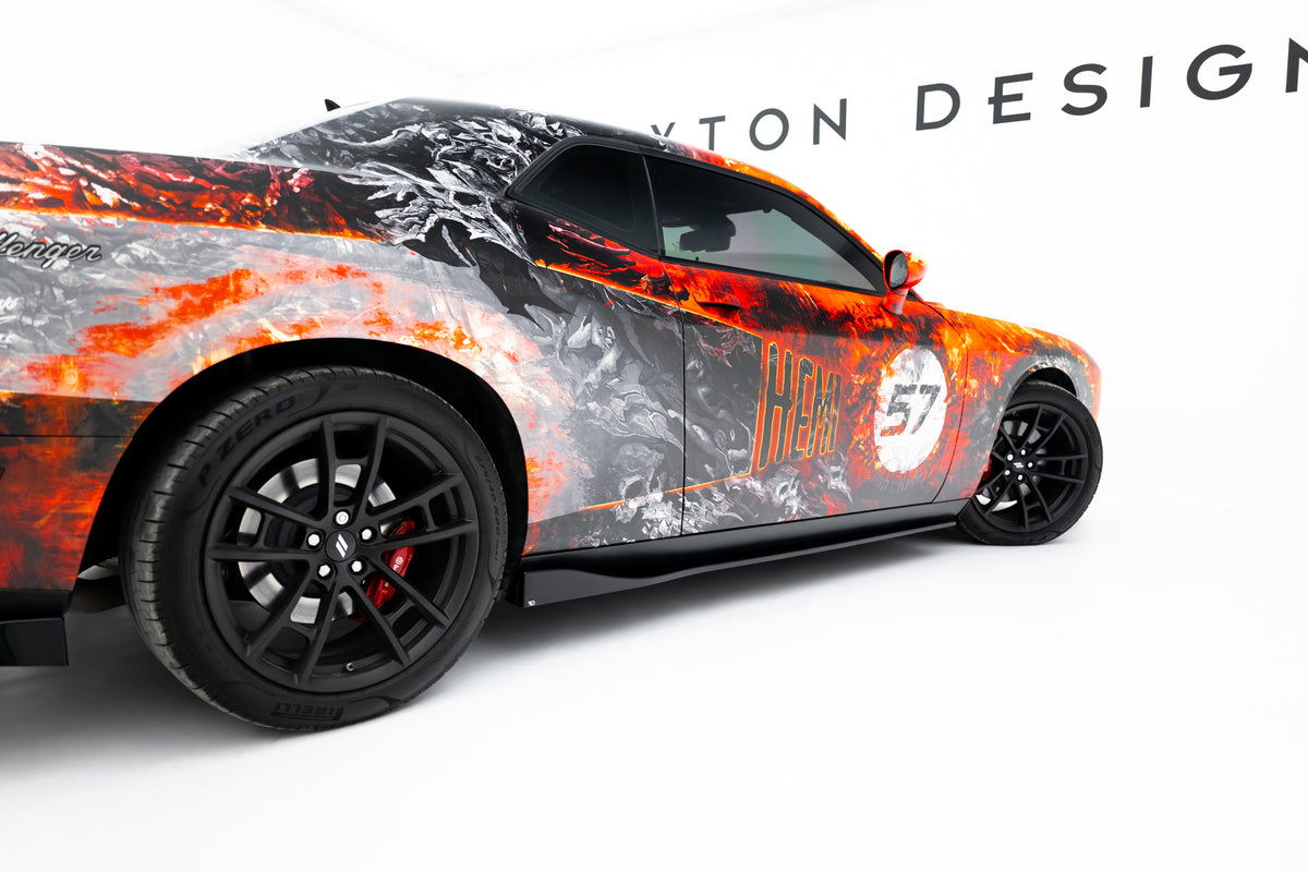 Maxton Design Set Splitter - Dodge Challenger Mk3 RT Facelift - img 8