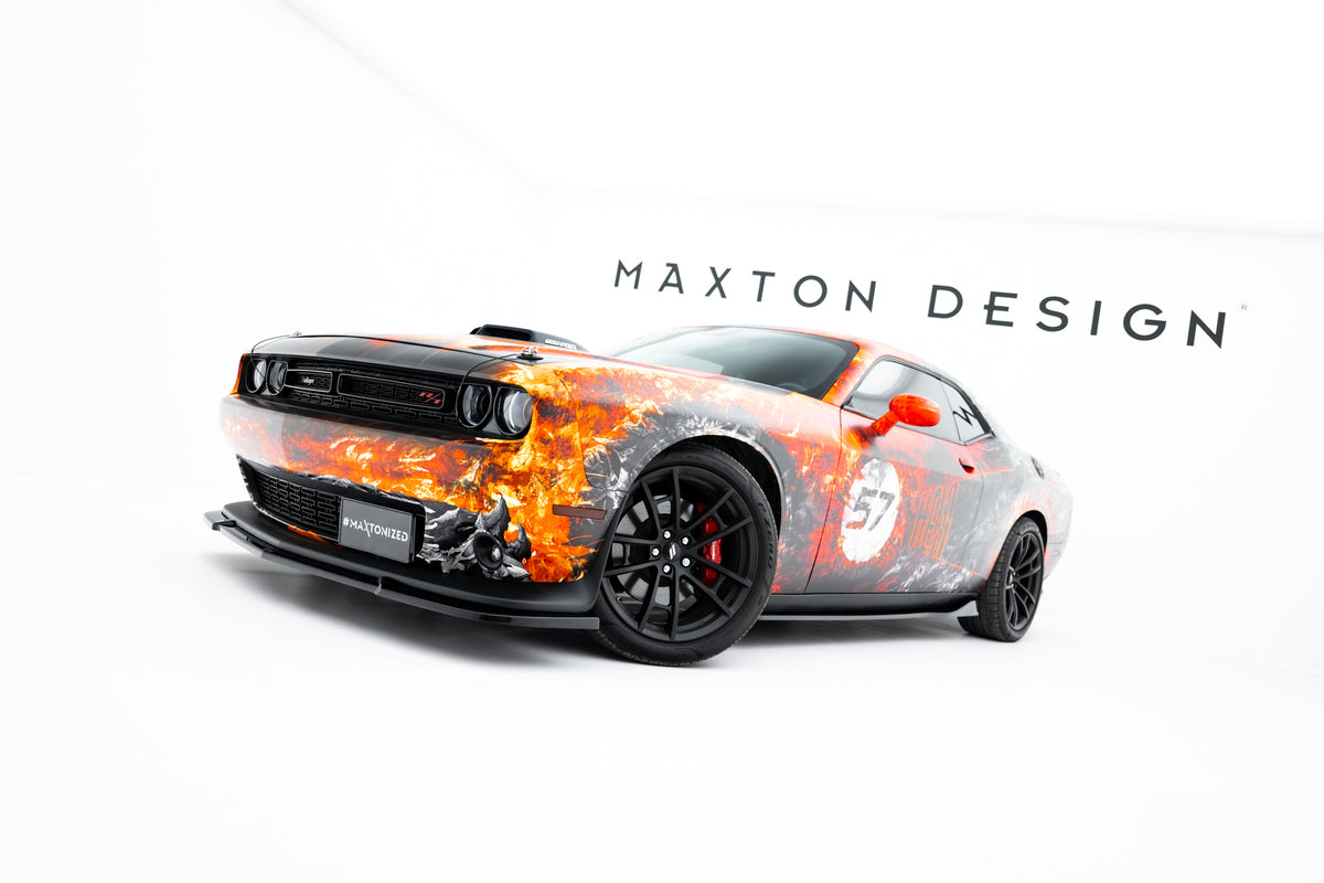 Maxton Design Set Splitter - Dodge Challenger Mk3 RT Facelift - img 5