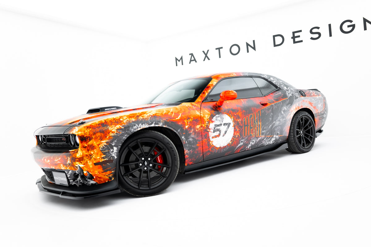 Maxton Design Set Splitter - Dodge Challenger Mk3 RT Facelift