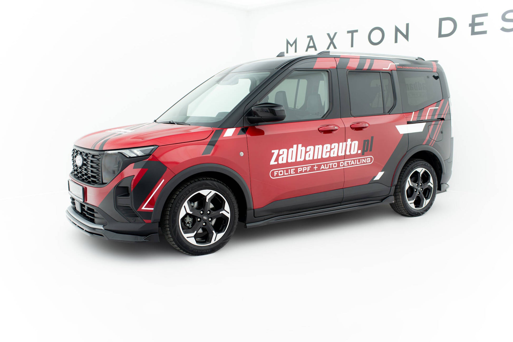 Maxton Design Set Splitter - Ford Transit Courier Mk2