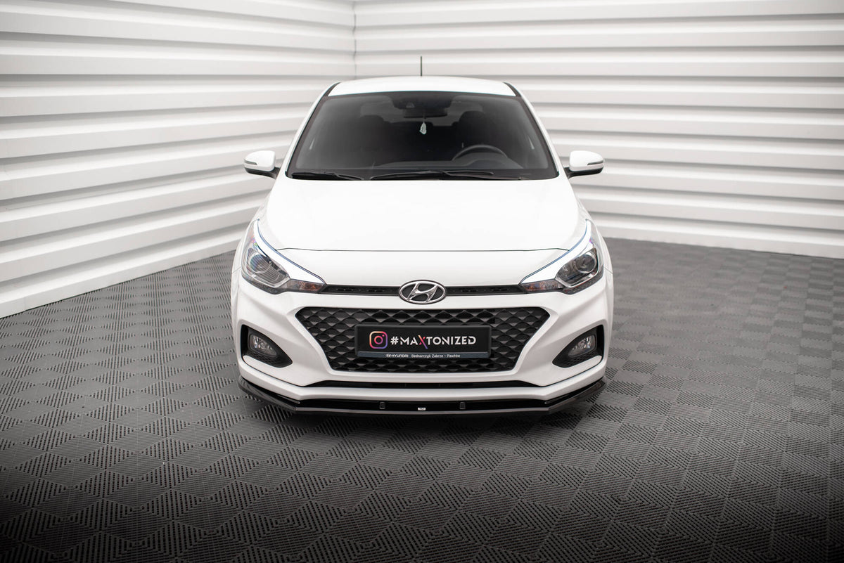 Maxton Design Set Splitter - Hyundai I20 Mk2 Facelift - img 2