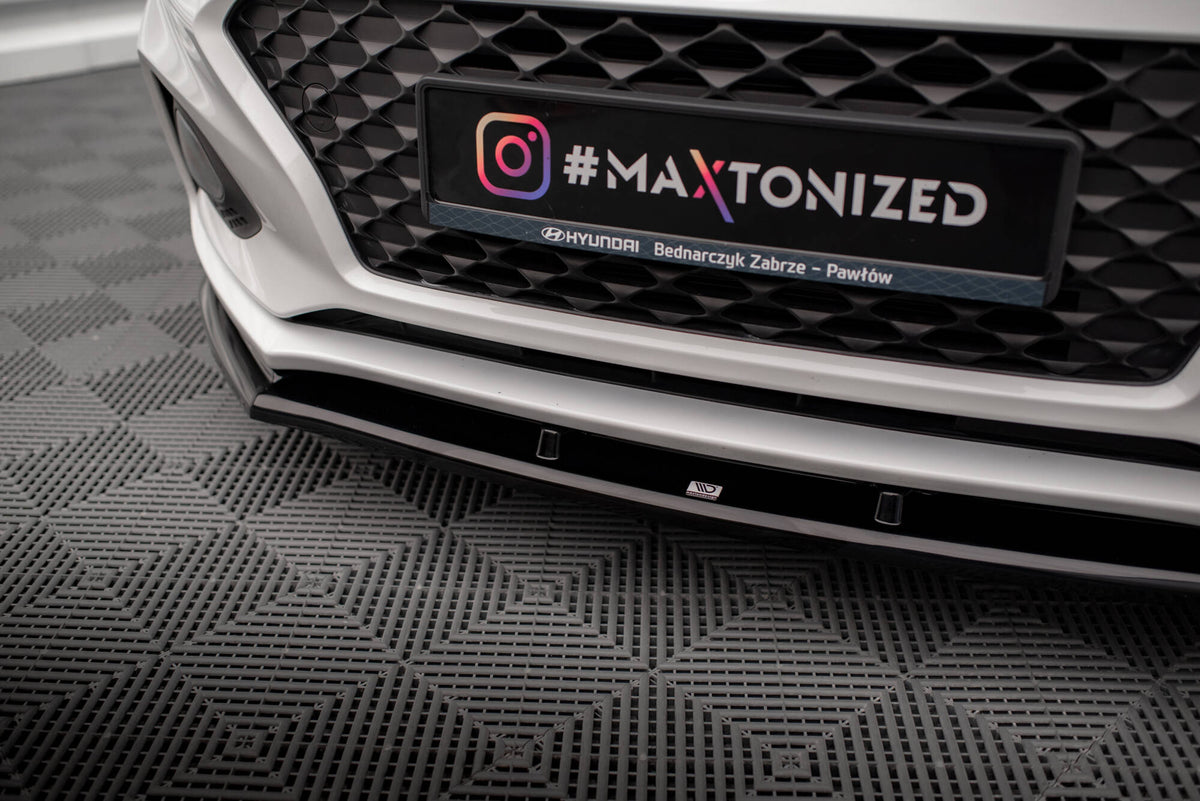 Maxton Design Set Splitter - Hyundai I20 Mk2 Facelift - img 4