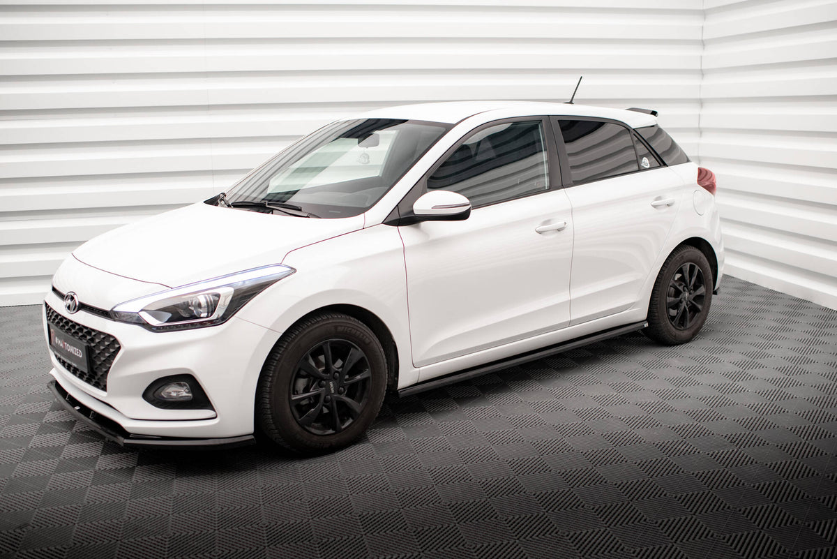 Maxton Design Set Splitter - Hyundai I20 Mk2 Facelift
