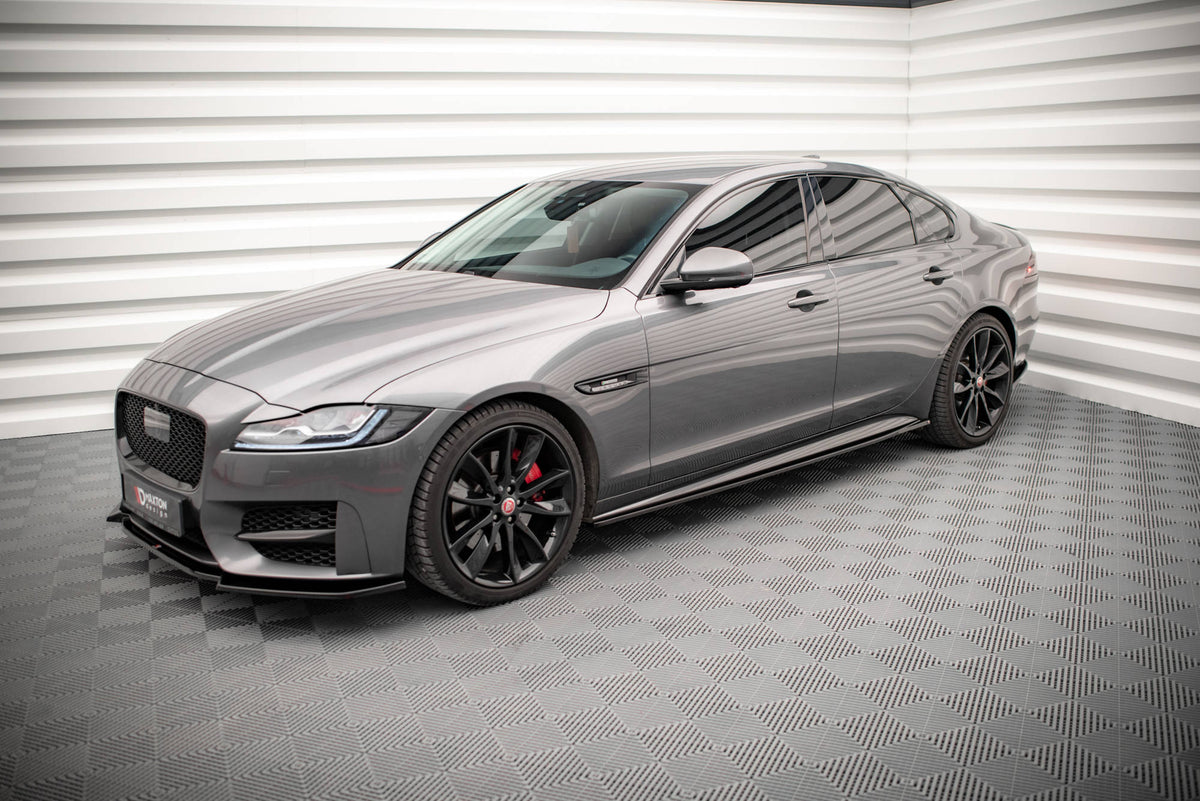 Maxton Design Set Splitter - Jaguar XF R-Sport