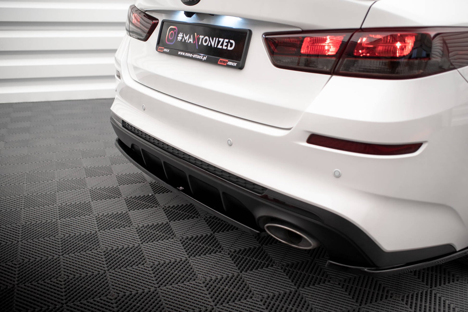 Maxton Design Set Splitter - Kia Optima Mk4 Facelift - img 7