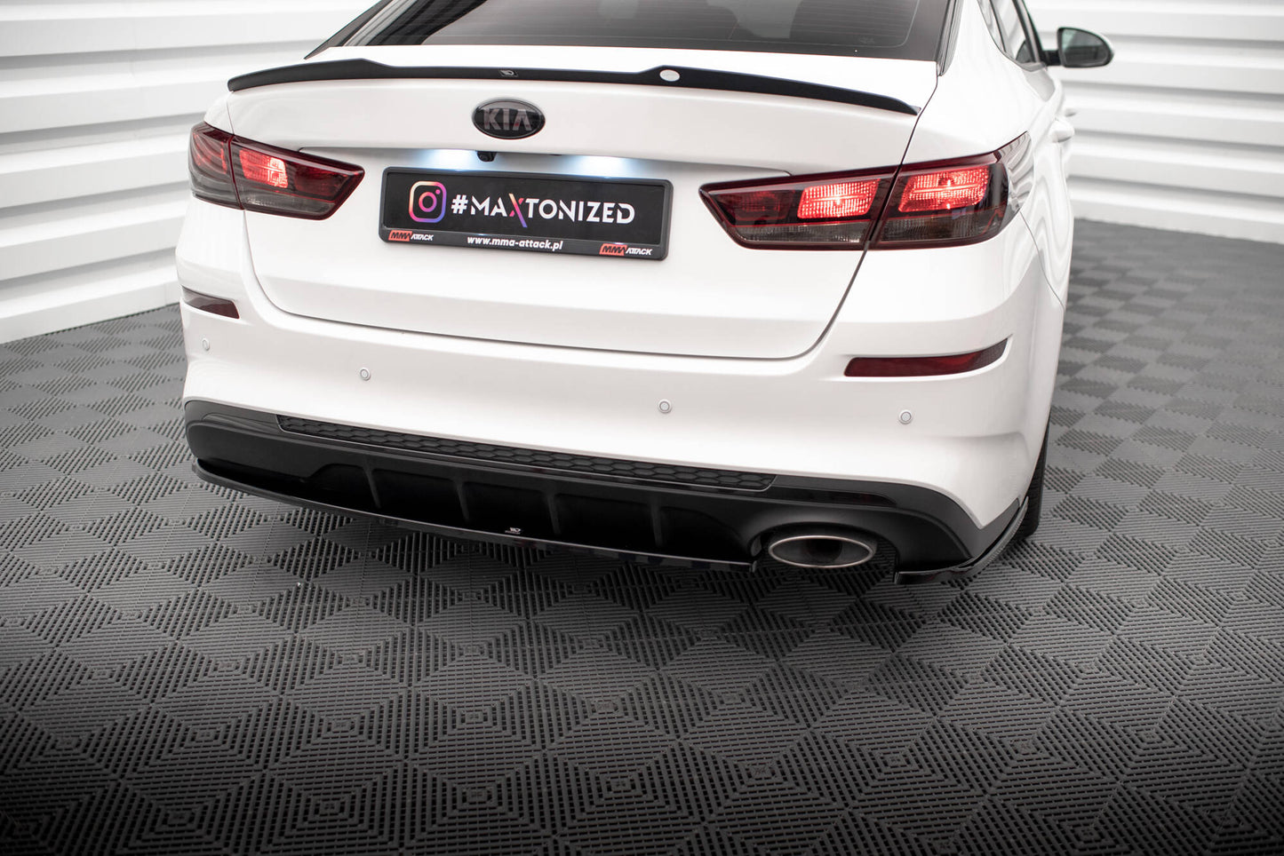 Maxton Design Set Splitter - Kia Optima Mk4 Facelift - img 8