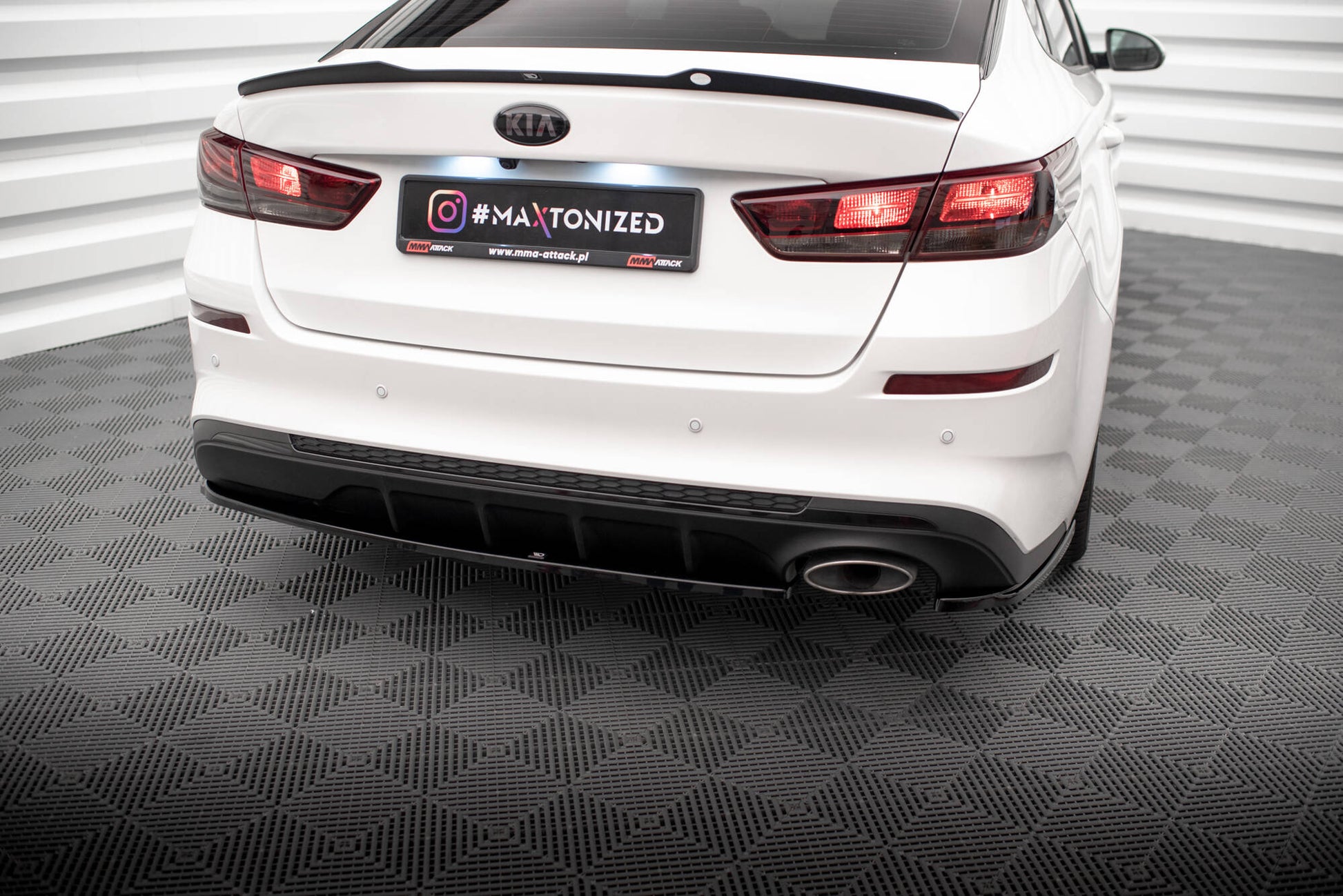 Maxton Design Set Splitter - Kia Optima Mk4 Facelift - img 8