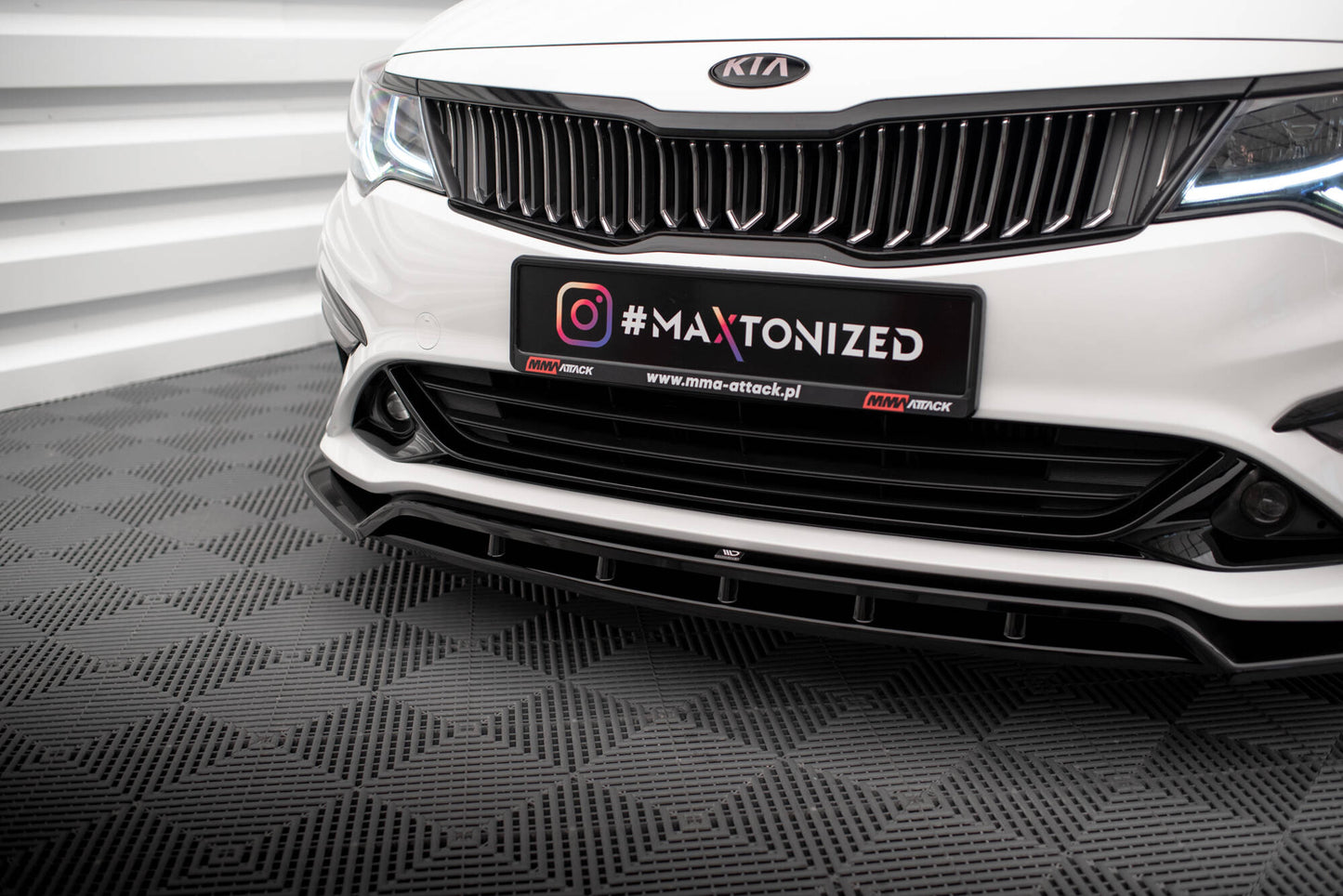 Maxton Design Set Splitter - Kia Optima Mk4 Facelift - img 3