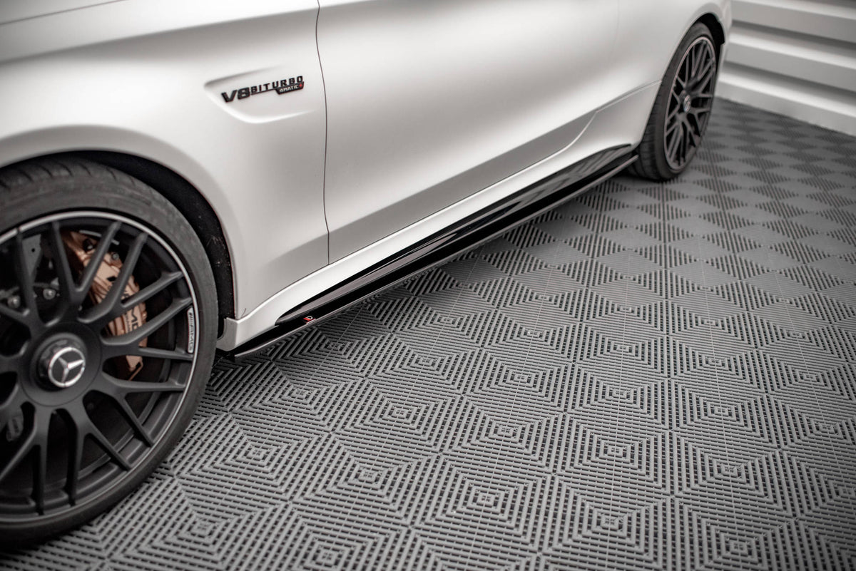 Maxton Design Set Splitter - Mercedes C Klasa C63 AMG - img 4
