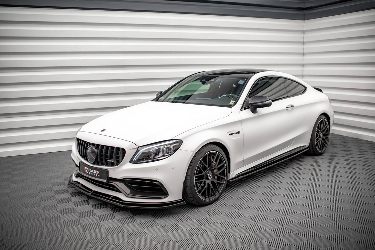 Maxton Design Set Splitter - Mercedes C Klasa C63 AMG