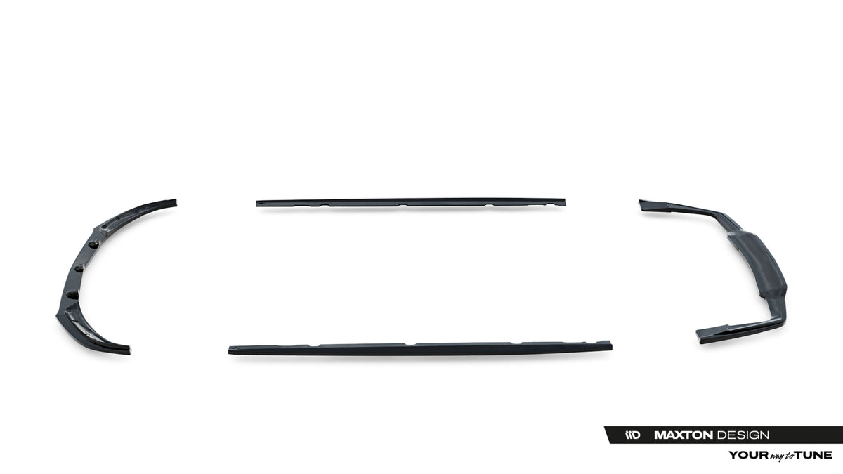 Maxton Design Set Splitter - Mercedes C Klasa C63 AMG - img 7