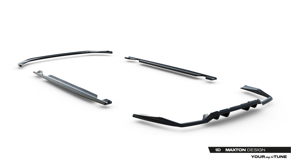 Maxton Design Set Splitter - Mercedes C Klasa Coupe - img 13
