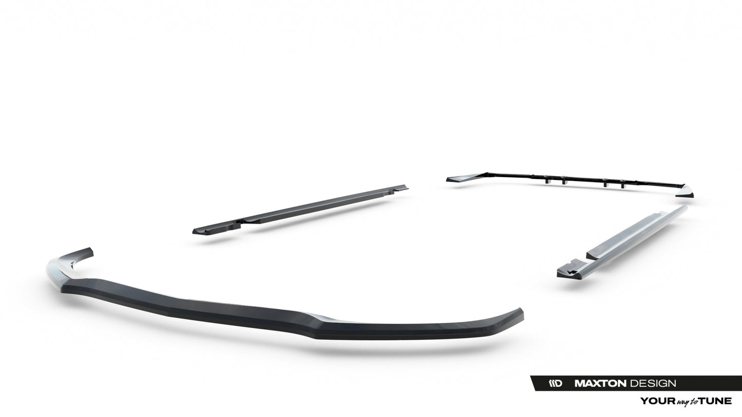 Maxton Design Set Splitter - Mercedes C Klasa Coupe - img 11