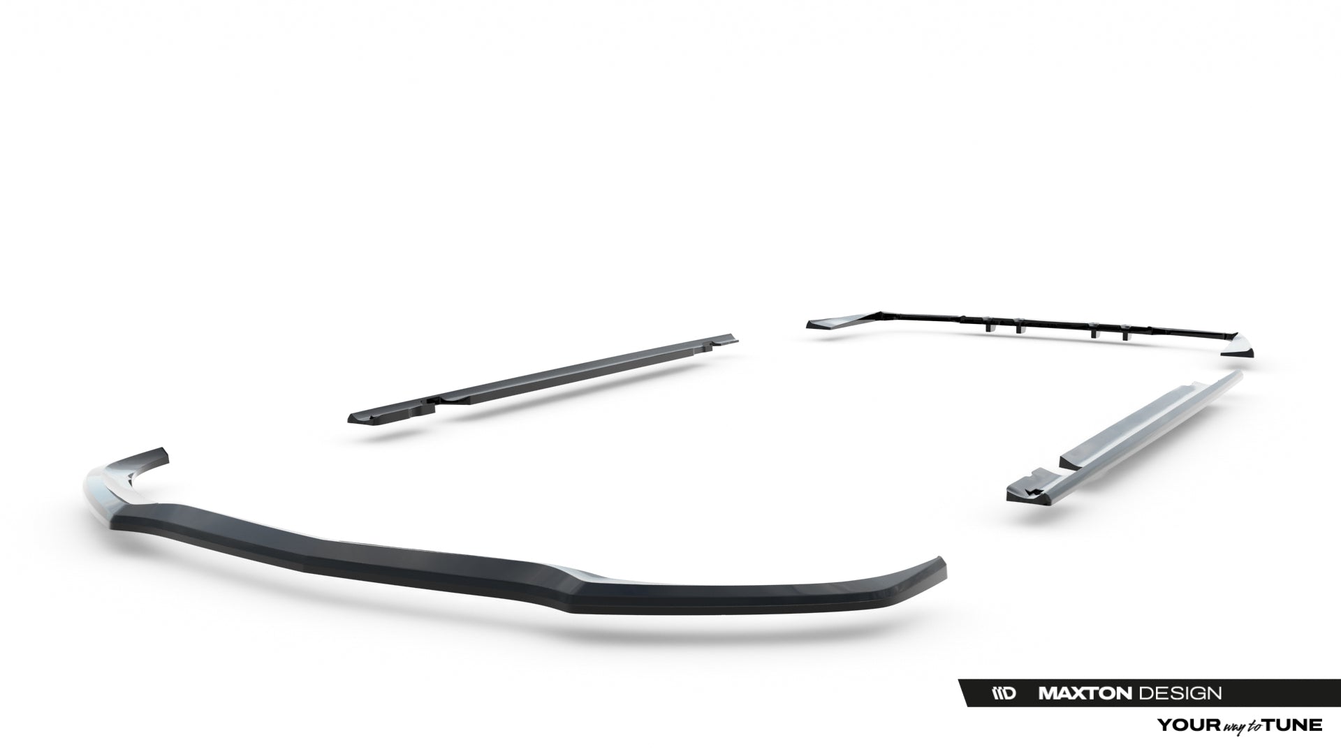 Maxton Design Set Splitter - Mercedes C Klasa Coupe - img 11