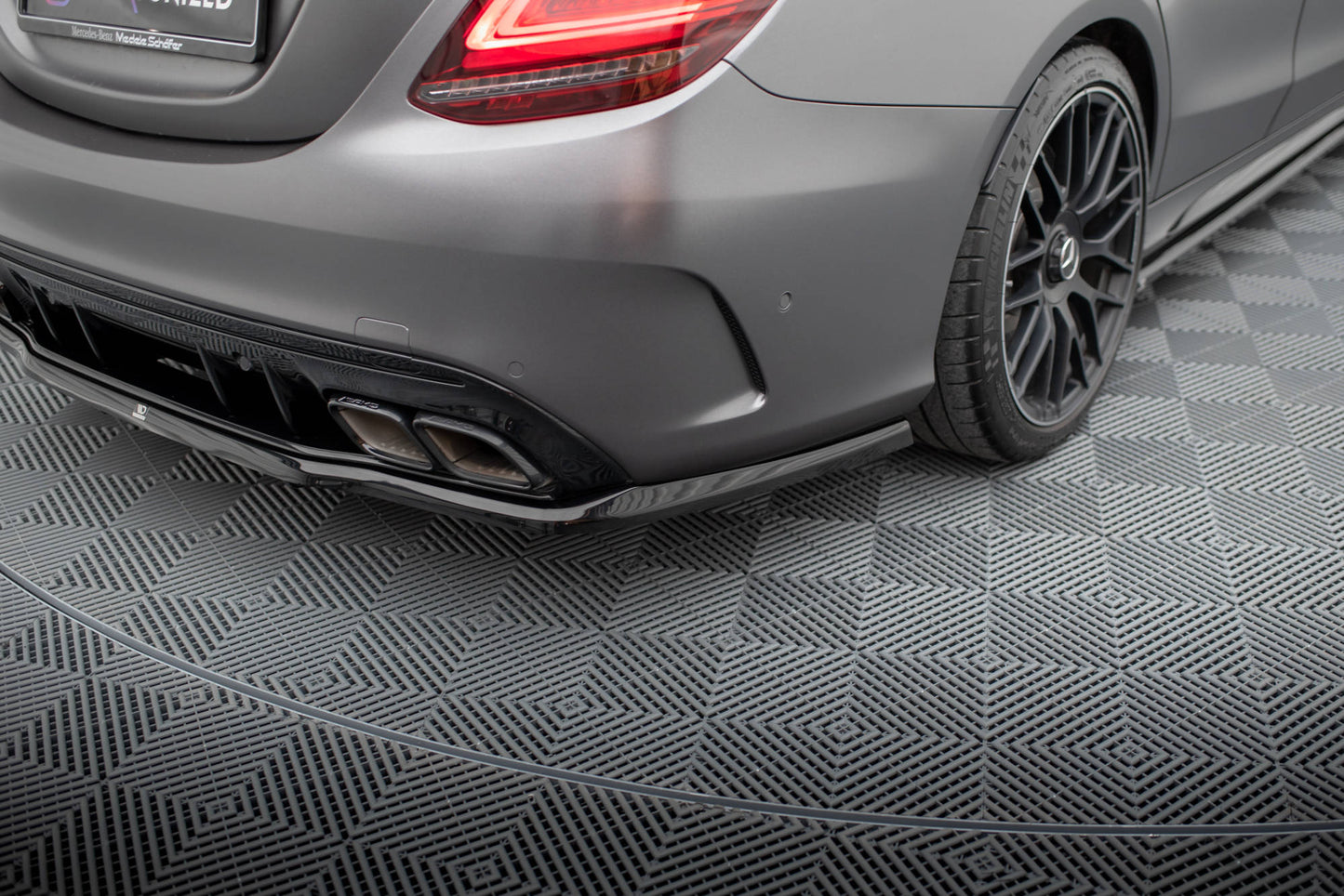Maxton Design Set Splitter - Mercedes C Klasa Coupe - img 10