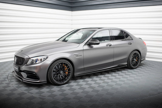 Maxton Design Set Splitter - Mercedes C Klasa Coupe