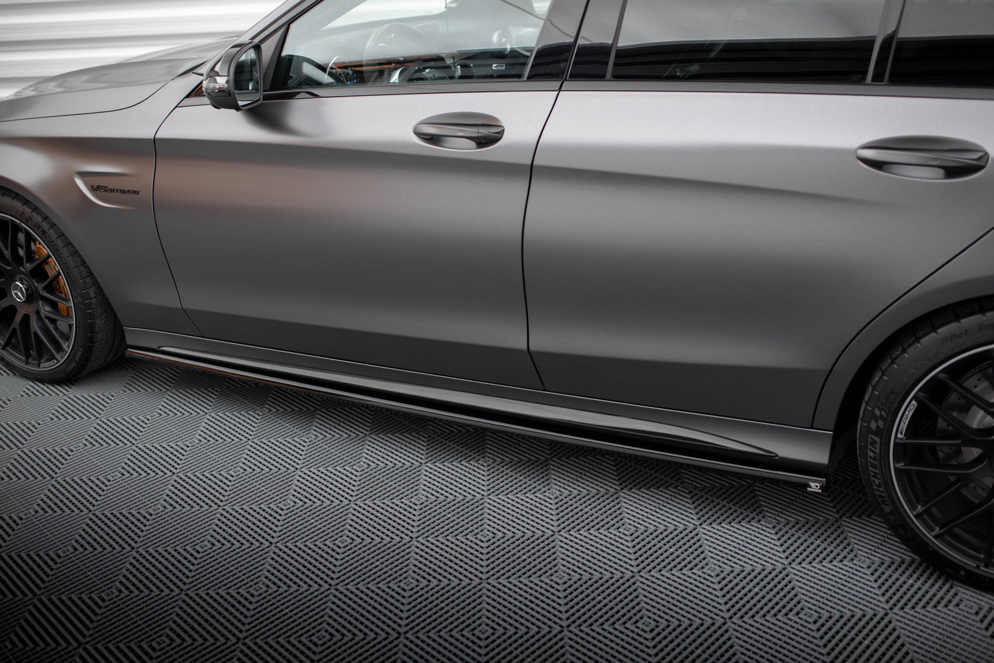 Maxton Design Set Splitter - Mercedes C Klasa Coupe - img 6