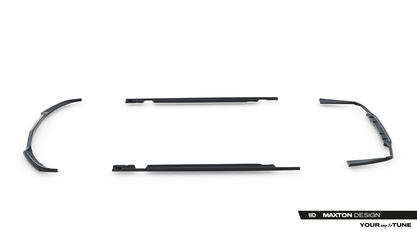 Maxton Design Set Splitter - Mercedes C Klasa Coupe - img 12