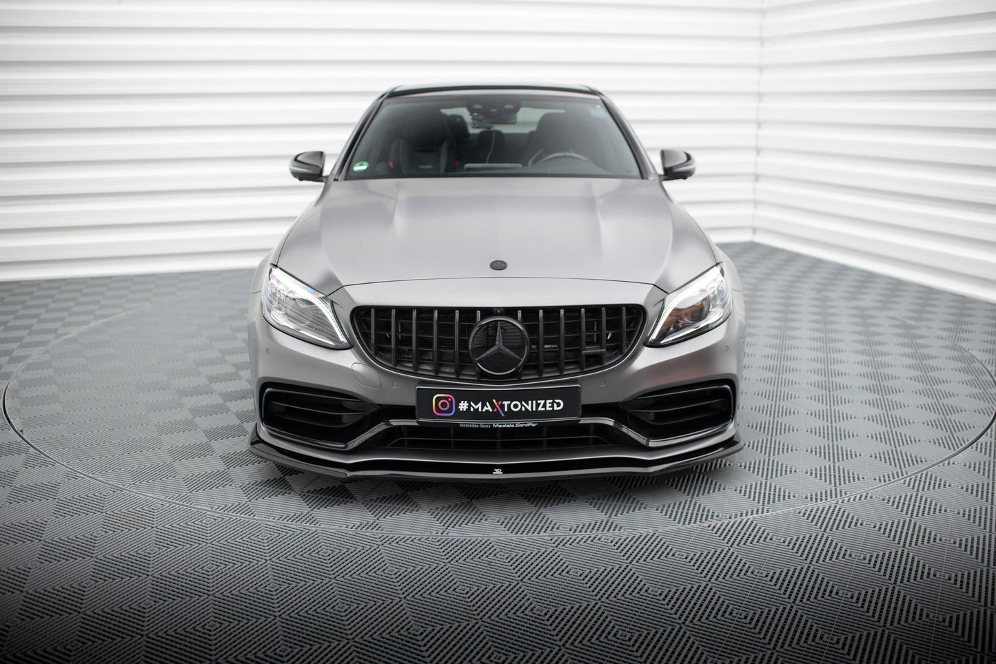 Maxton Design Set Splitter - Mercedes C Klasa Coupe - img 2